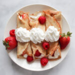 Crumble de fresa asada