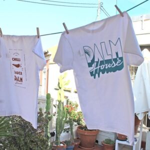 Camiseta Blanca Palm House